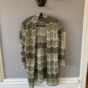 NIC+ZOE Striped Knit Cardigan